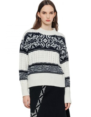 Maglione Akep MGKD07127-panna